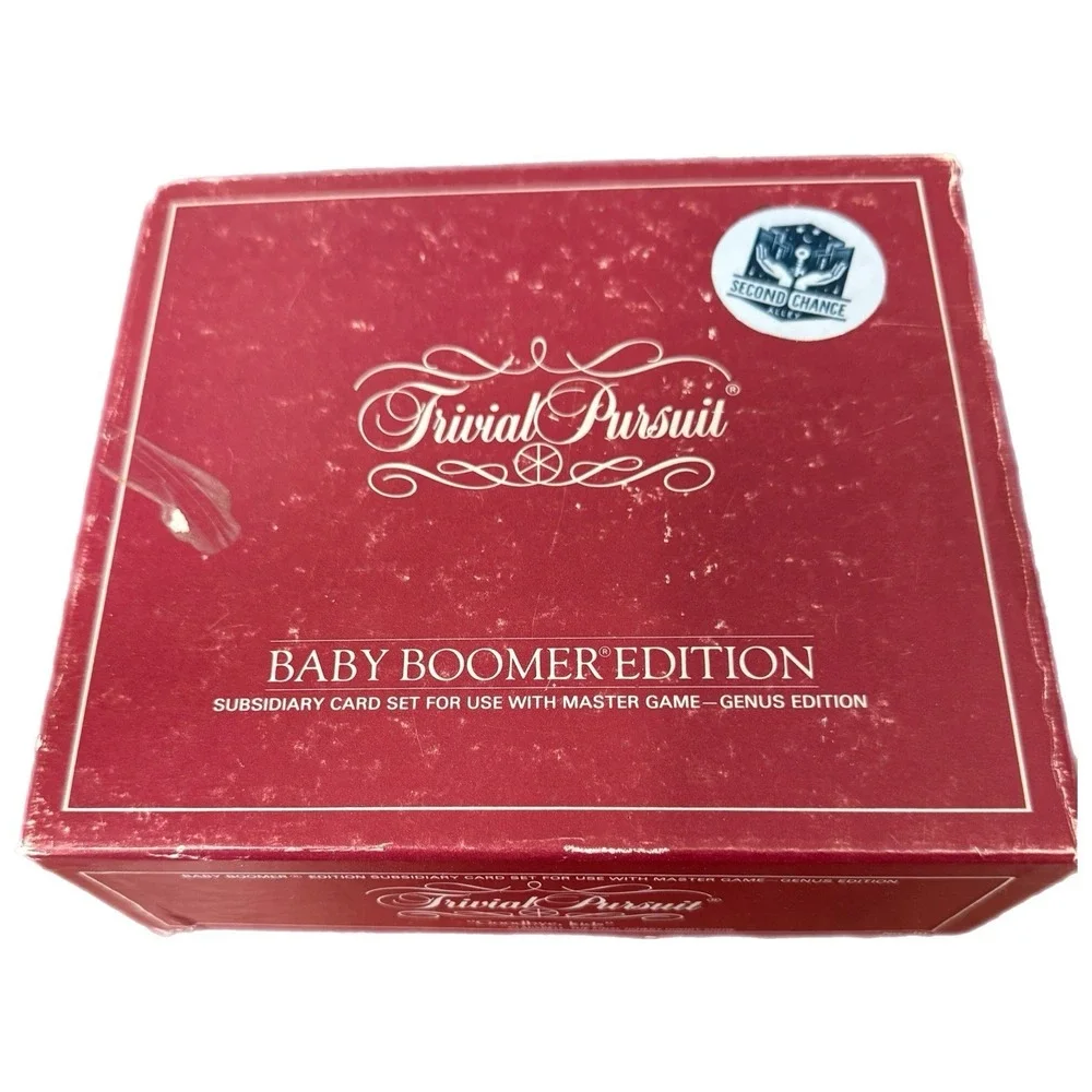 Trivial Pursuit Baby‎ Boomer Edition Card Set, Vintage Card Set